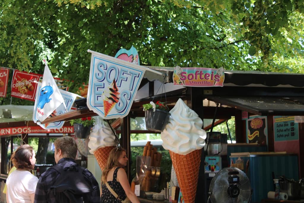 Softeis Stand