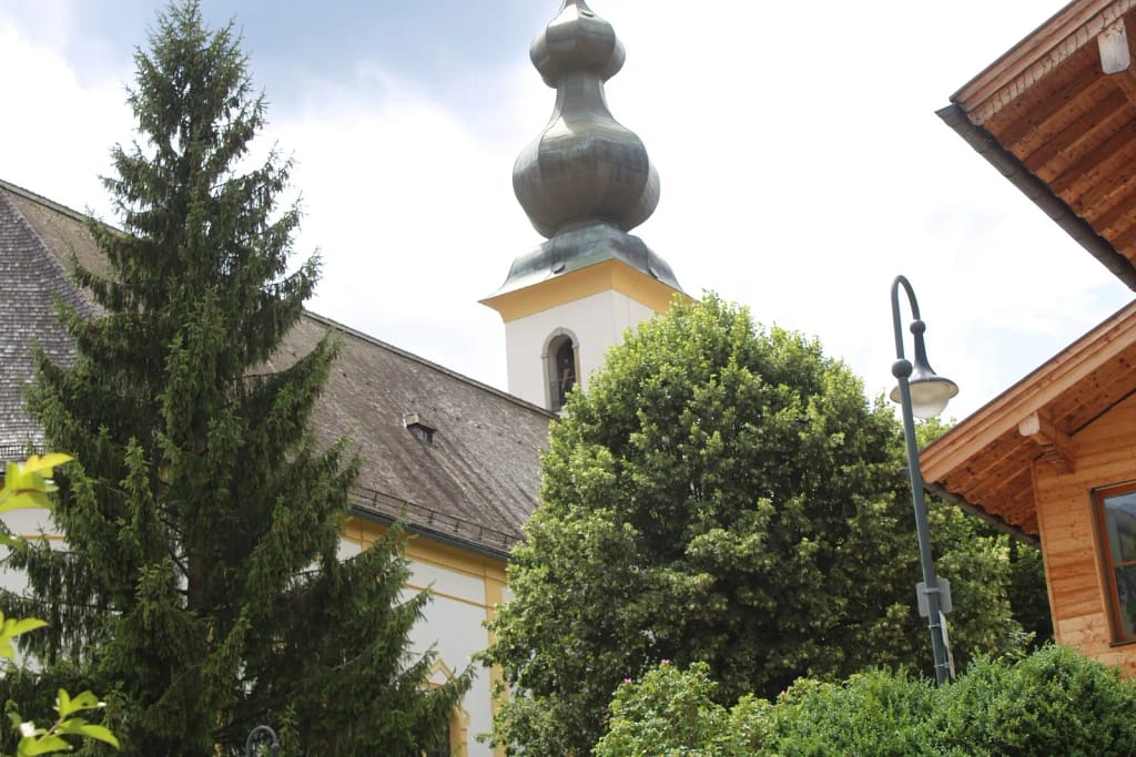 Kirchturm in Inzell 