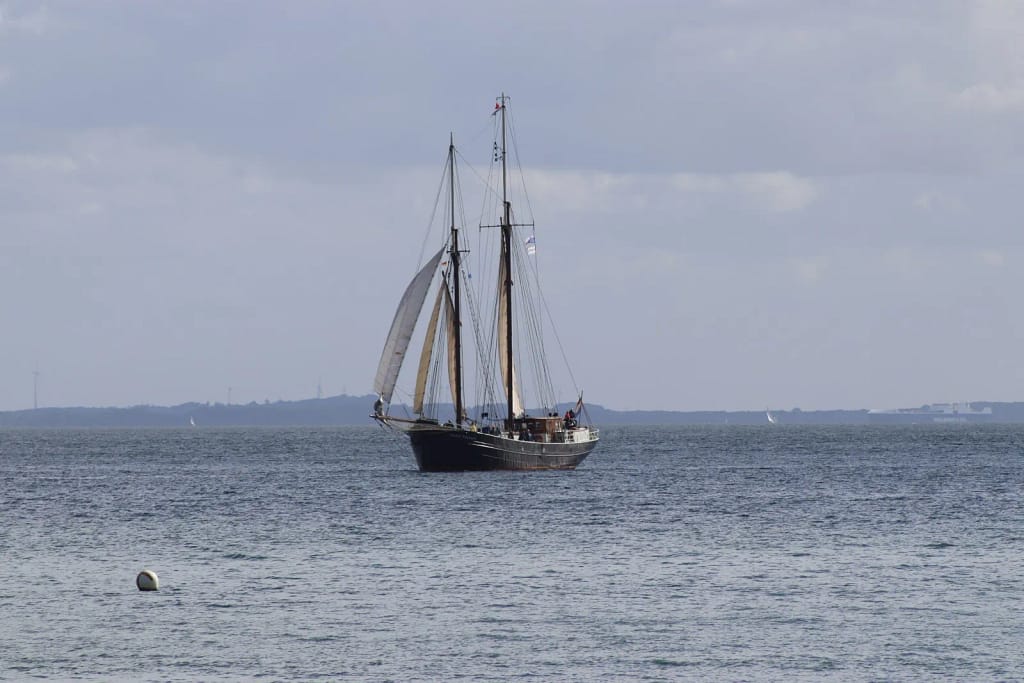 Segelschiff Marie Galante vor Grömitz