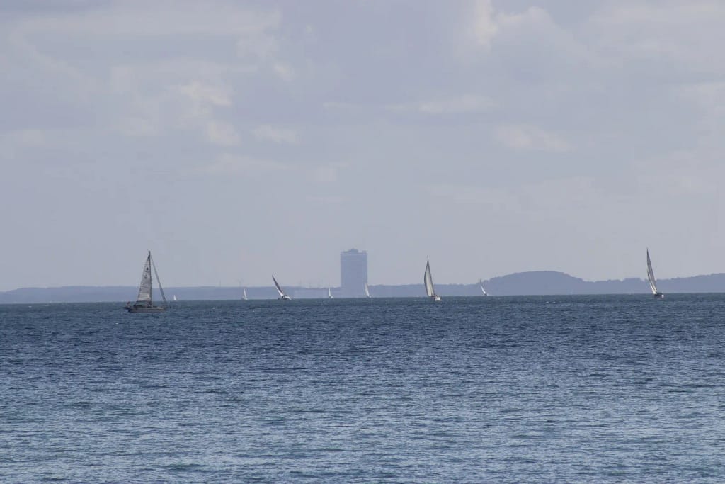Schöner Ausblick auf die Lübecker Bucht