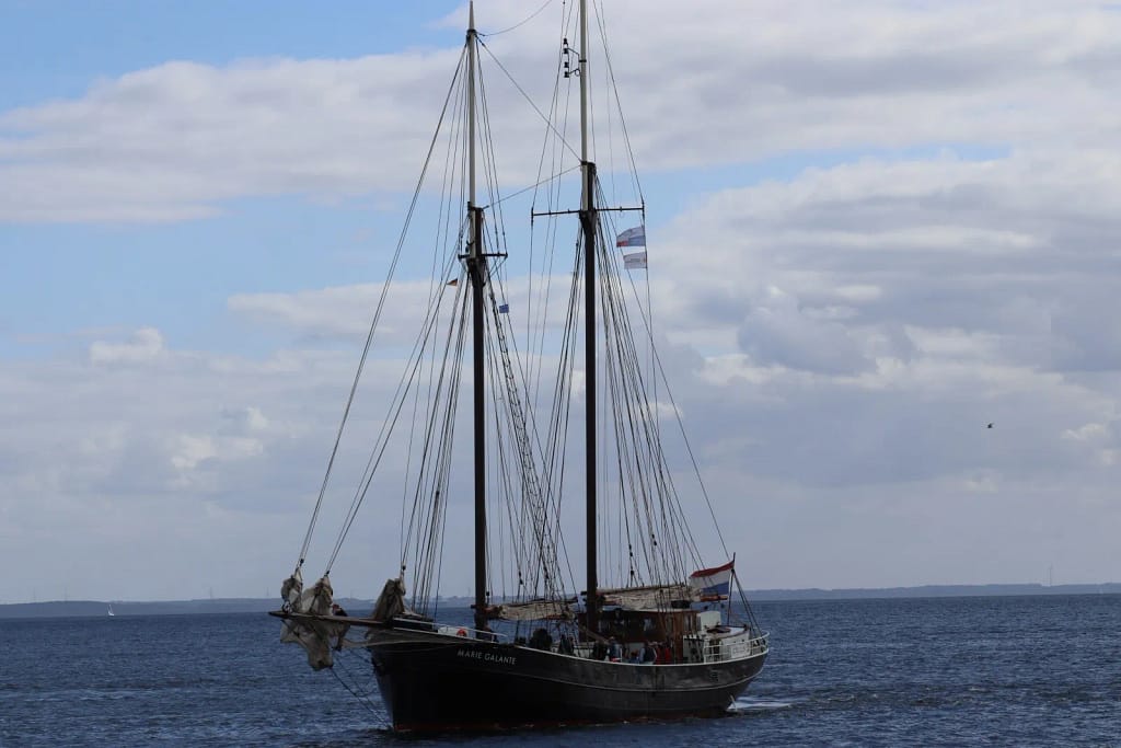 Die Marie Galante ein altes Schifferboot von 1915