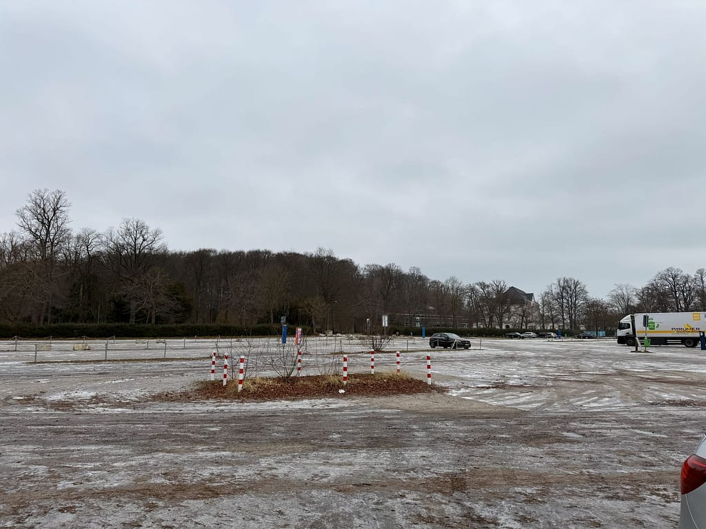 Travemünde bei Lübeck, Parkplatz
