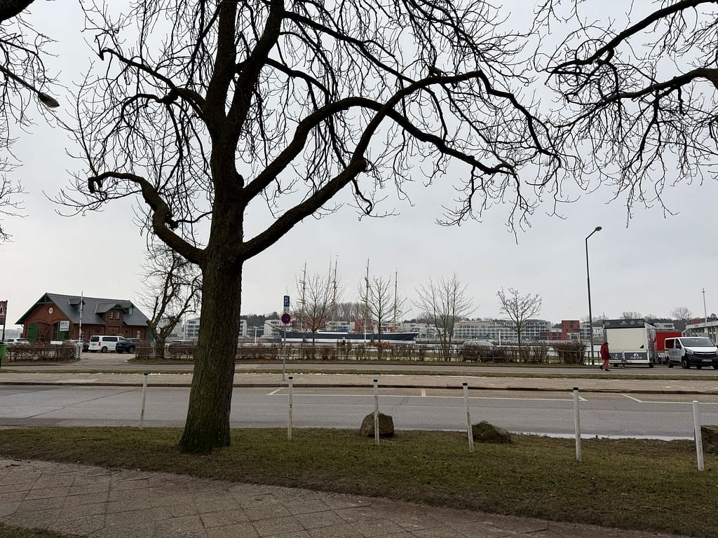 Travemünde vom Parkplatz aus