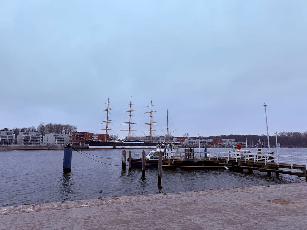 Travemünde blick auf die Passat