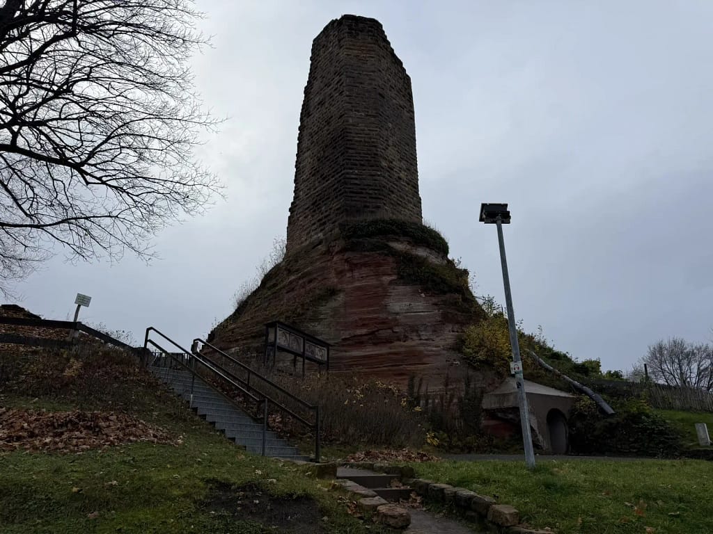 Blick auf die Ruine