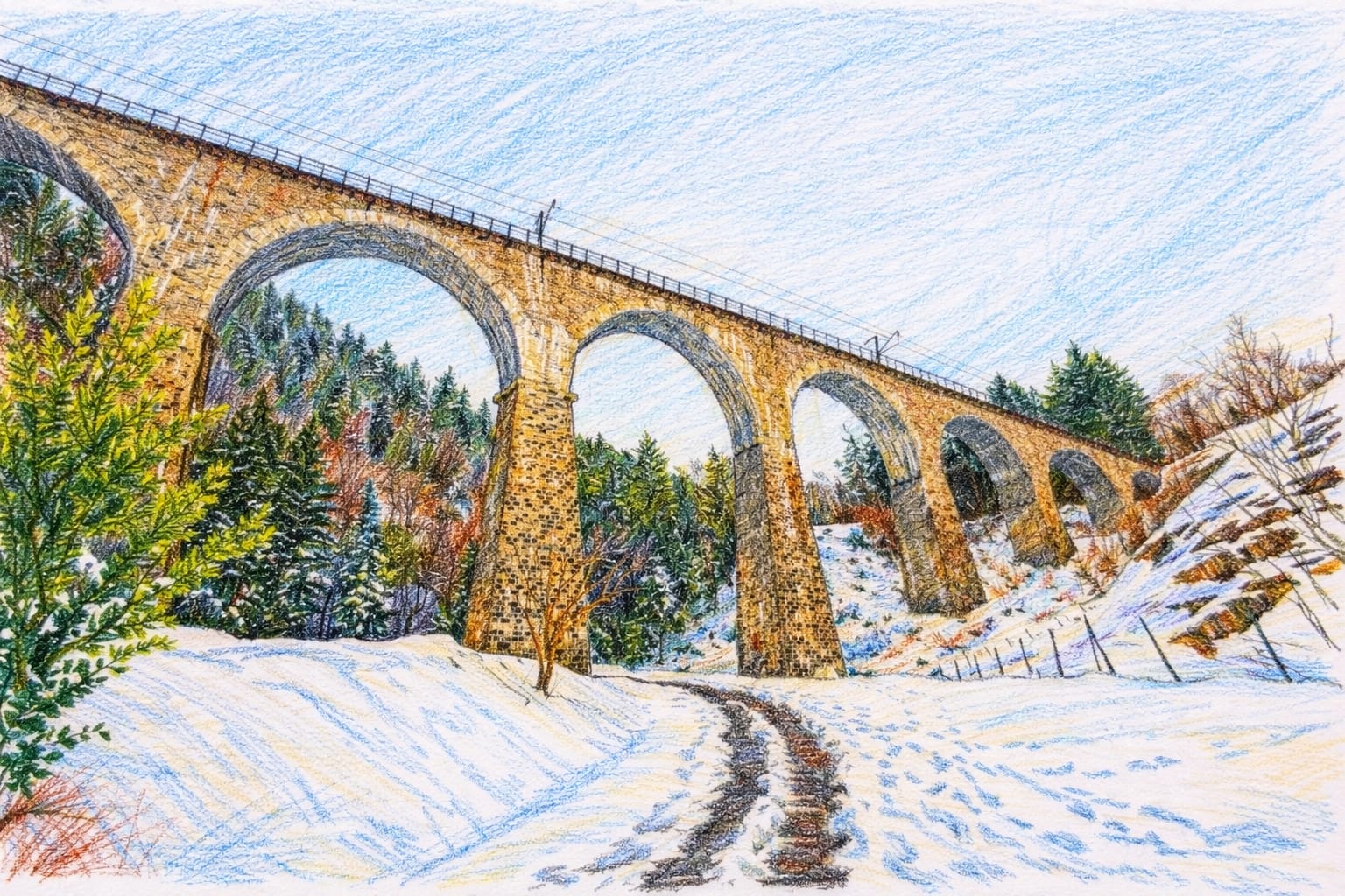 Die Ravennaschlucht im Winter – Wanderung, Viadukt & unsere Erfahrungen