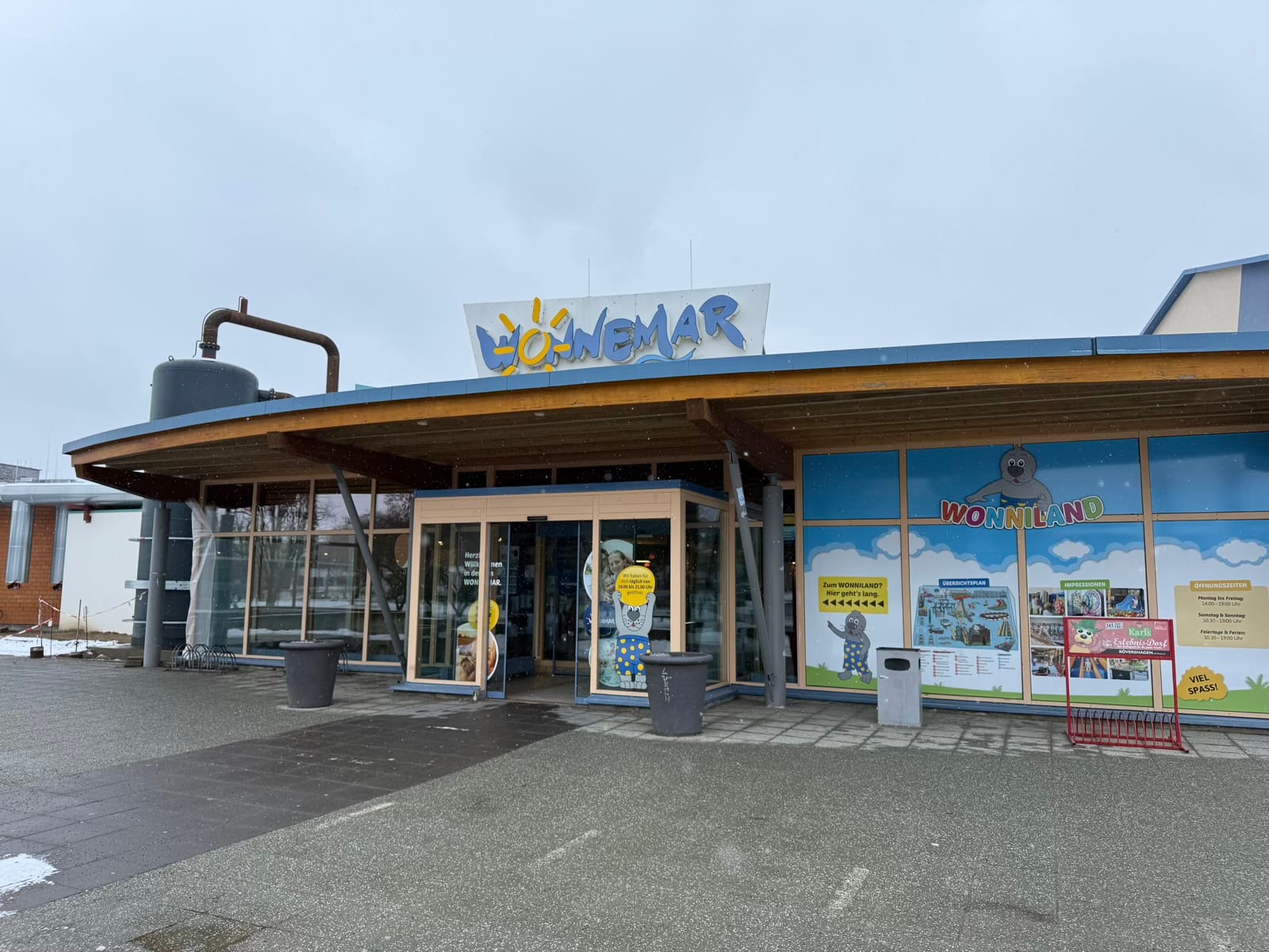 Wonnemar - Wismar - Eingangsbereich