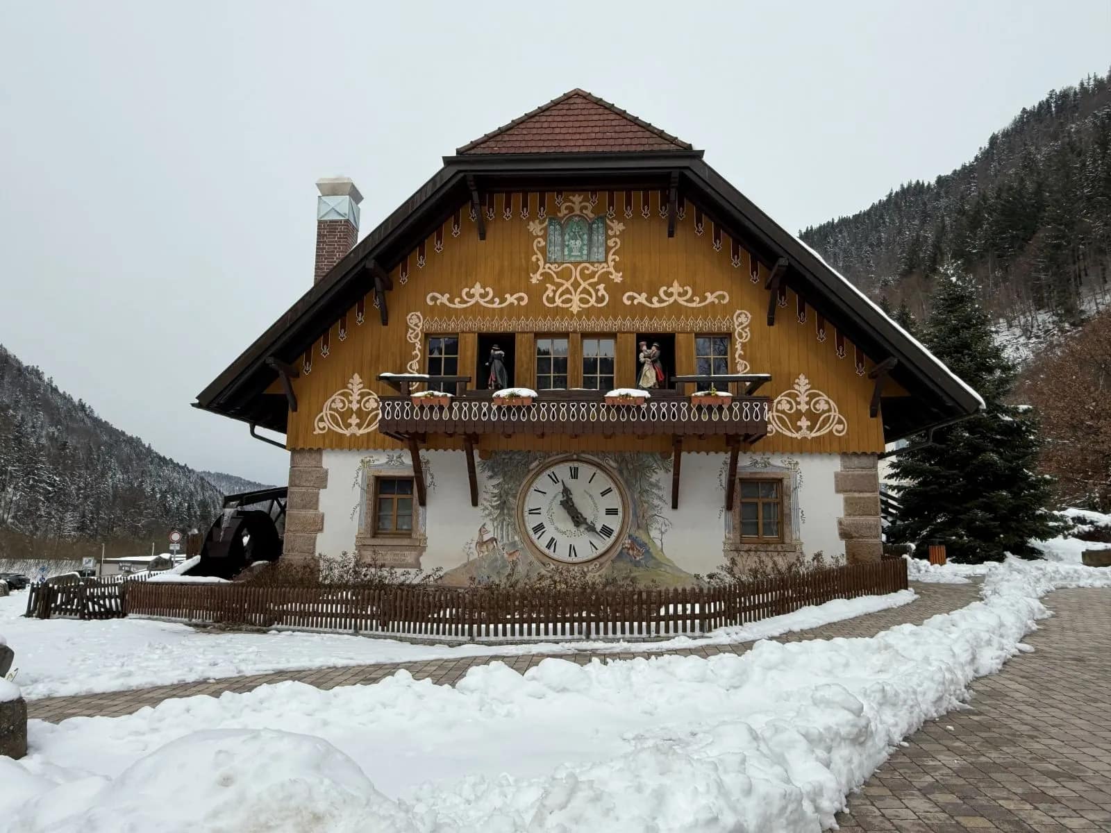 Ravennaschlucht - Große Uhr