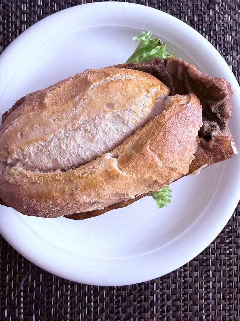 Travemünde bei Lübeck - Fischbrötchen