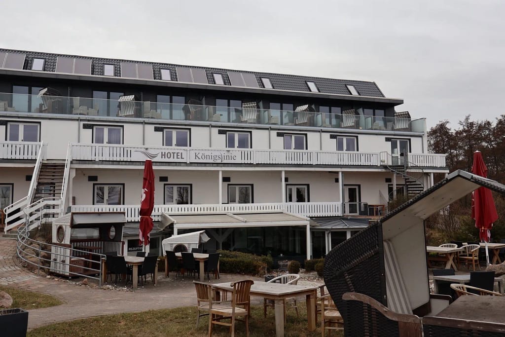 Frontansicht - Aparthotel Königslinie