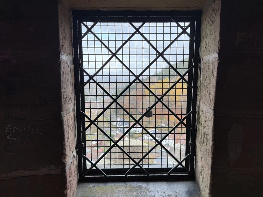 Sicht von Oben - Vergittert