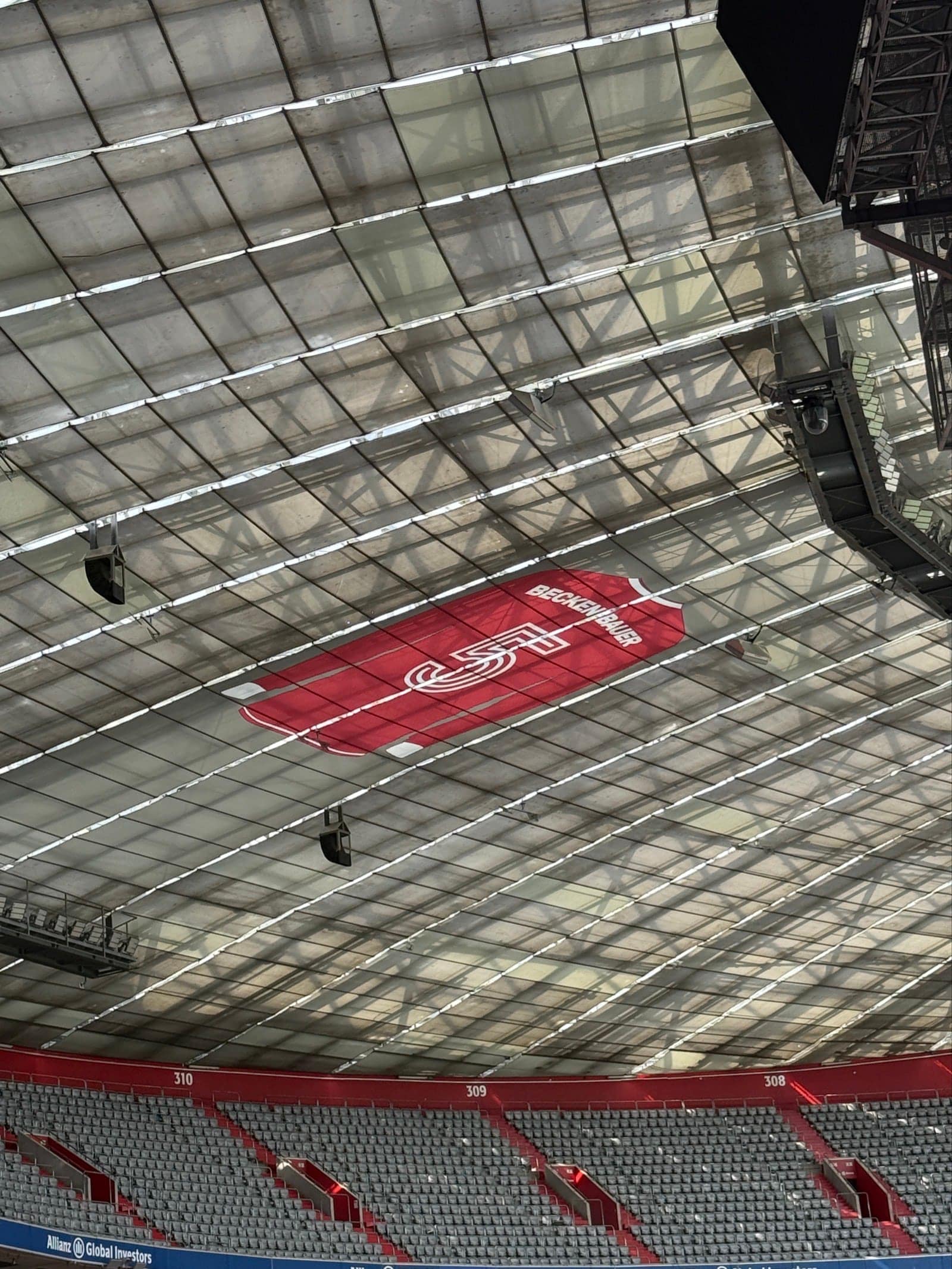 Beckenbauer Ehrung Arena