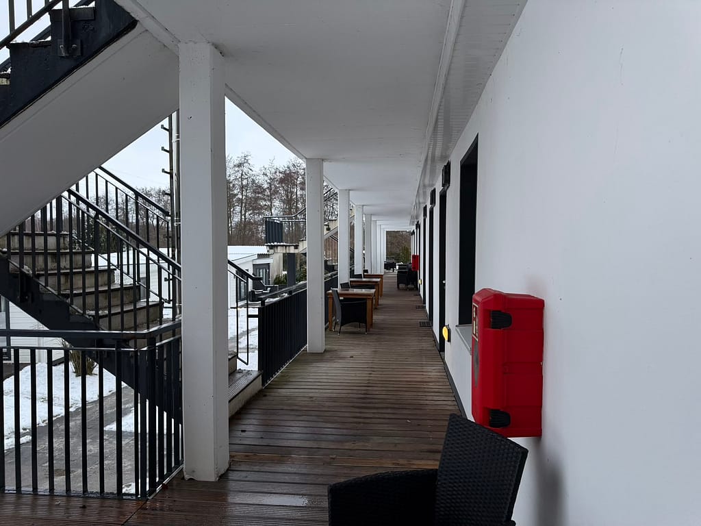 Hotel Königslinie - Zugang zu den Zimmern